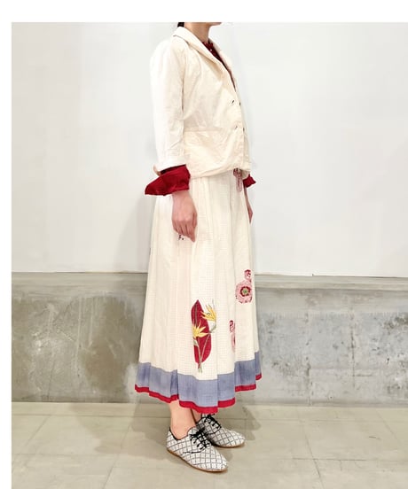 HannohWessel /バイオ&リサイクルコットンジャケット/Ivory