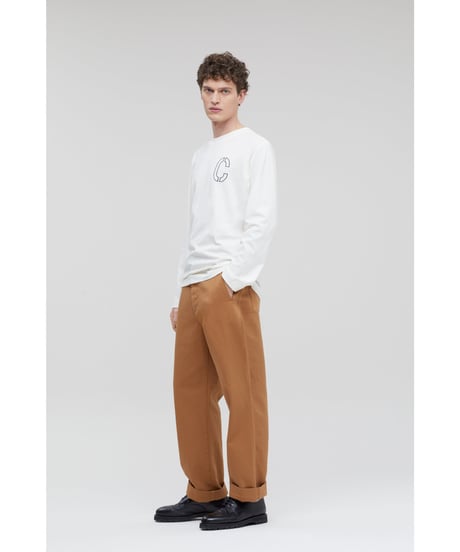 CLOSED Men's/ｵｰｶﾞﾆｯｸ・ﾛﾝｸﾞTEE/Ecru