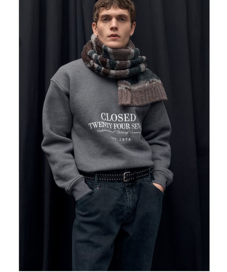 CLOSED Men's/ﾆｰｶｯﾄｵﾌ・X-lentﾃｰﾊﾟｰﾃﾞﾆﾑ/ﾌﾞﾗｯｸ＆ｸﾞﾘｰﾝ