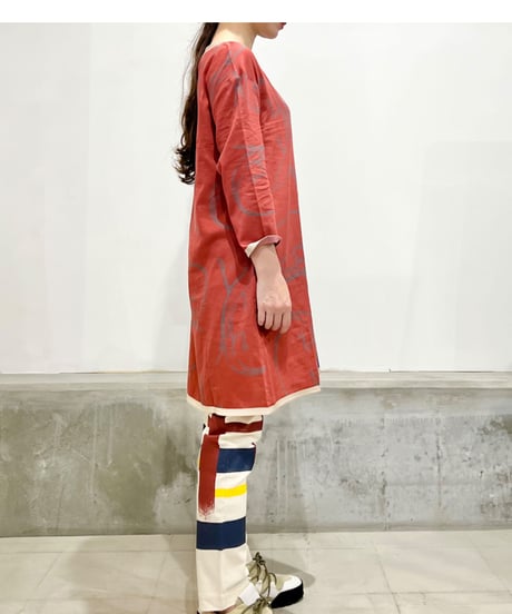 D-due 140V cotton 100%ドレス