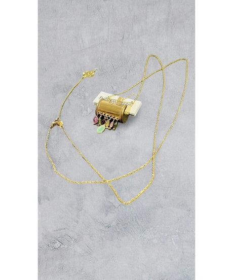 nina des criquets/Jewelry Box Necklace with TOURMALINE　252477/マルチ