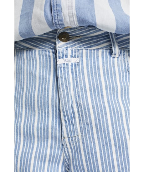 【残り僅か】CLOSED/リラックスフィット・ストレート/ブルーストライプ