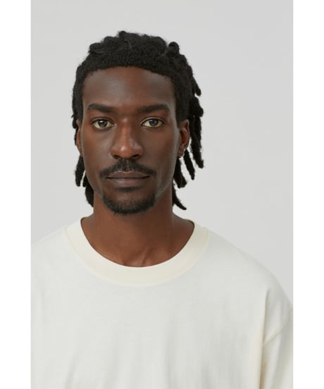 【残り僅か】CLOSED Men's/オーガニックプリントTEE/Cream