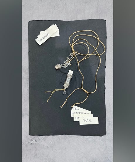 【残り僅か】nina des criquets/Jewelry Box Necklace with Silver 352479/シルバー
