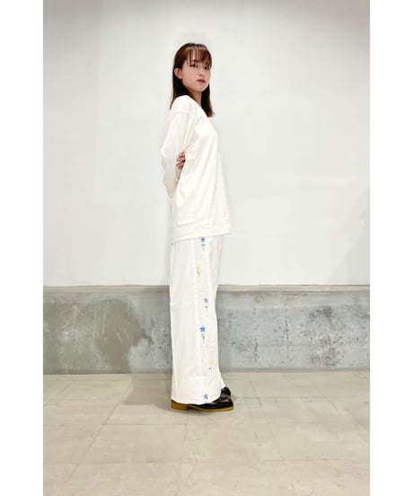 CLOSED Men's/ｵｰｶﾞﾆｯｸ・ﾛﾝｸﾞTEE/Ecru