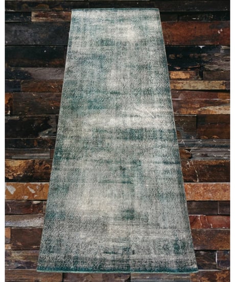 Turkish carpet X Large /Blue patchwork/vintage and antique