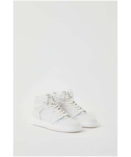 【残り僅か】CLOSED  Lady's ハイカットレザースニーカー/ホワイト