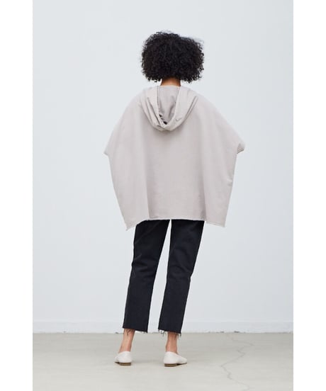 Box Big Tee フーディー/Cotton100%/Dust