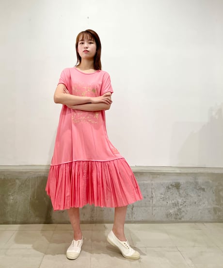 SPOLOGUMショートスリーブワンピース/フリーサイズ