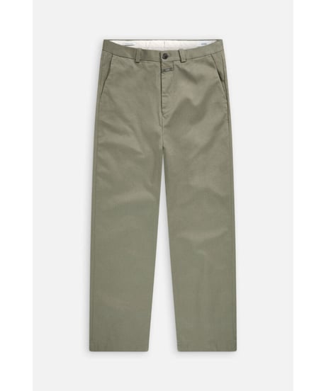 CLOSED Men's/ﾁﾉ・ﾘﾋﾞﾝｸﾞﾜｲﾄﾞ/Pole Khaki