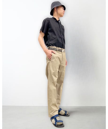 Men'sコットンストレッチパンツ/HannohWessel/ベージュ