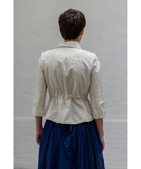 HannohWessel /バイオ&リサイクルコットンジャケット/Ivory