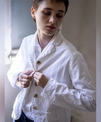 HannohWessel /Bio cottonジャケット/ホワイト