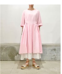 Lady'sコットンワンピース（ローズピンク)/HannohWessel 40