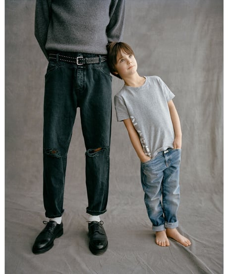CLOSED Men's/ﾆｰｶｯﾄｵﾌ・X-lentﾃｰﾊﾟｰﾃﾞﾆﾑ/ﾌﾞﾗｯｸ＆ｸﾞﾘｰﾝ