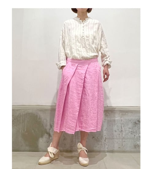 Lady'sリネンスカート(ローズ)/HannohWessel