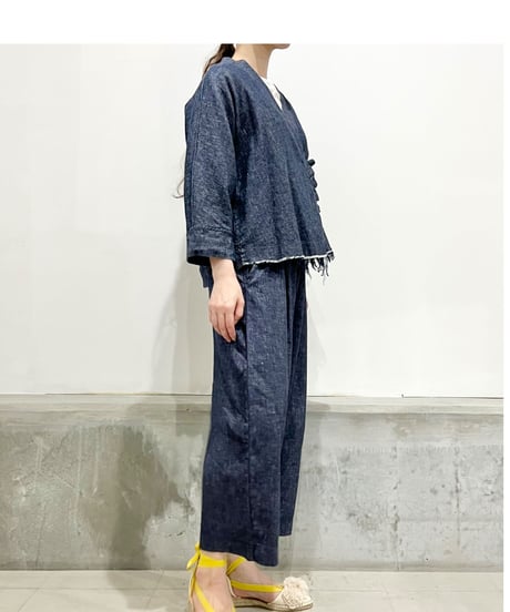 Mamab./リネンジャケット/デニム