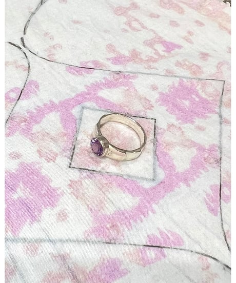 【残り僅か】Pink Tourmaline & 925 Star Silver/リング