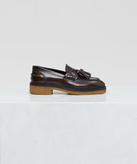 CLOSED Lady’s Tassel loafers/Dark brown