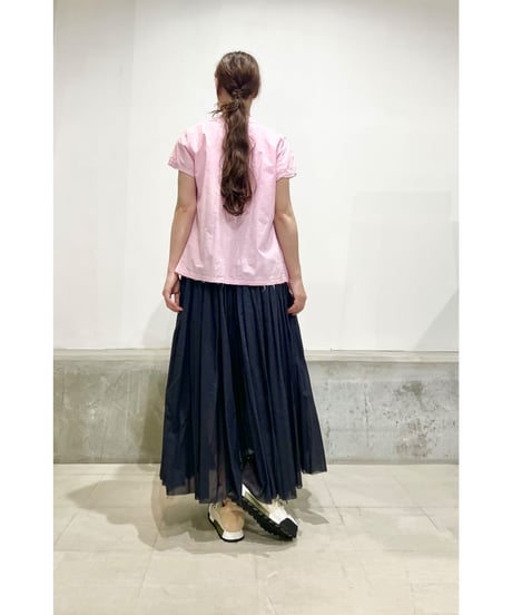 Lady'sコットンカシュクールシャツ(ローズ・グレー)/HannohWessel/38