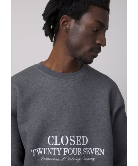 CLOSED Men's/ｵｰｶﾞﾆｯｸ裏毛ｽｴｯﾄ/Classic embroidery