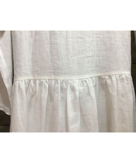 D-due Lab 972V Linen100%ドレス