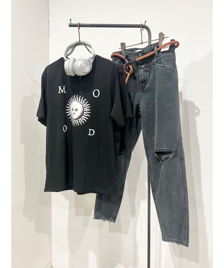 Tee Library/スーピマコットンTシャツ/Mood Black