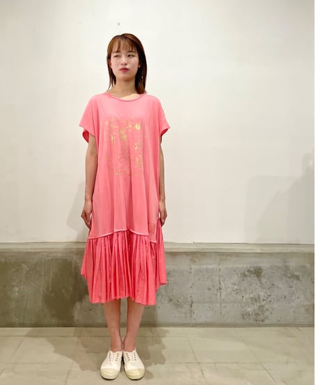 SPOLOGUMショートスリーブワンピース/フリーサイズ