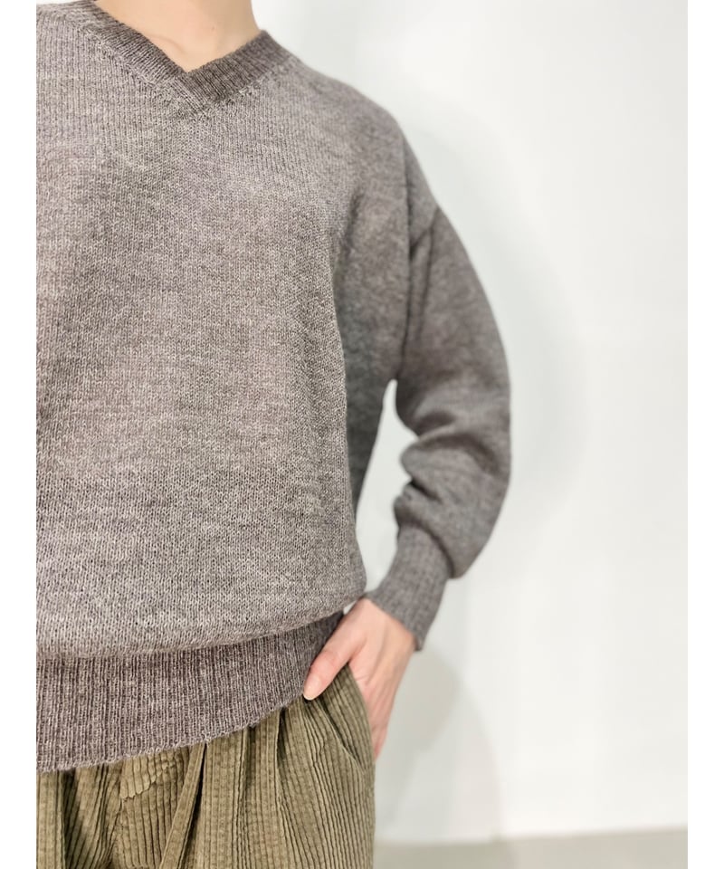 knit brary 100% baby alpaca ニット knit brary 100% baby alpaca ニット