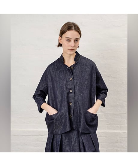 【残り僅か】Aequamente/ｺｯﾄﾝ＆ﾘﾈﾝﾃﾞﾆﾑ/ジャケット