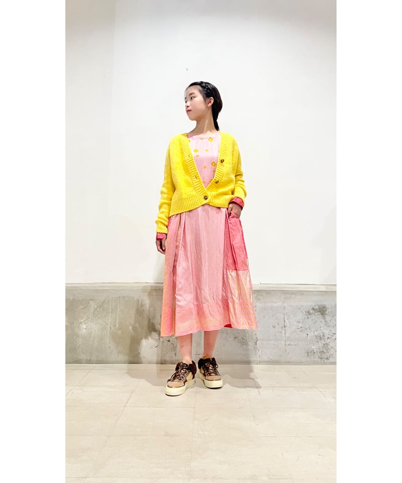 残り僅か】injiriコットンシルクドレス/40サイズ | ETTA