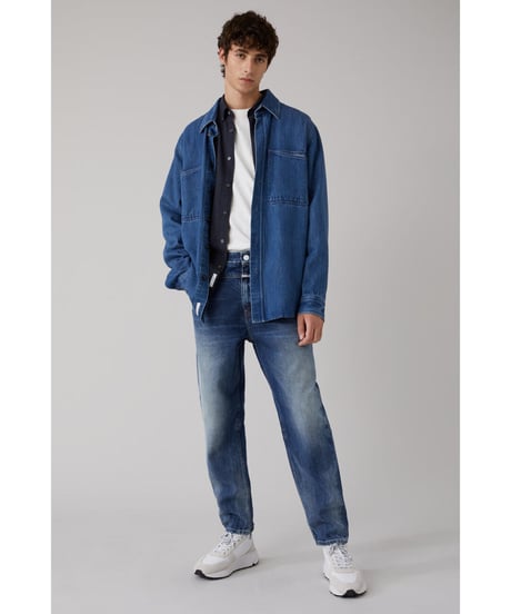 CLOSED Men’s/Reluxed Cropped Pant/ミディアムブルー