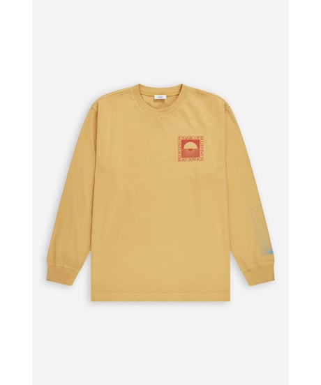 【残り僅か】CLOSED Men's/ｵｰｶﾞﾆｯｸ・ﾛﾝｸﾞTEE/Honey mustard