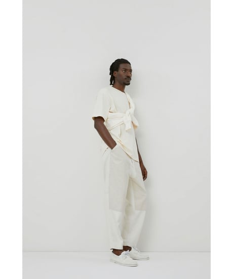 【残り僅か】CLOSED Men's/オーガニックプリントTEE/Cream