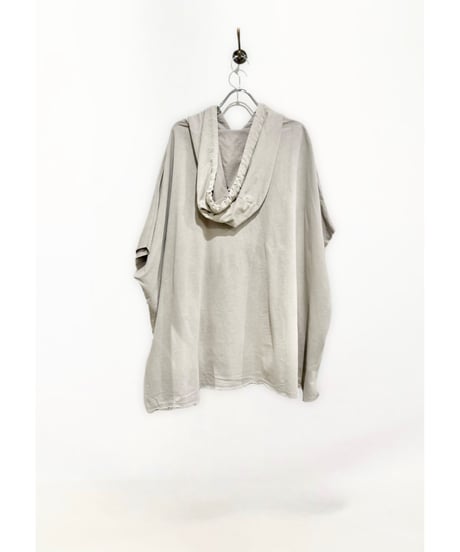Box Big Tee フーディー/Cotton100%/Dust
