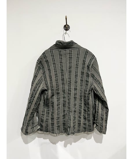 Hannoh wessel/ウール＆コットンショートジャケット/サンドベージュ