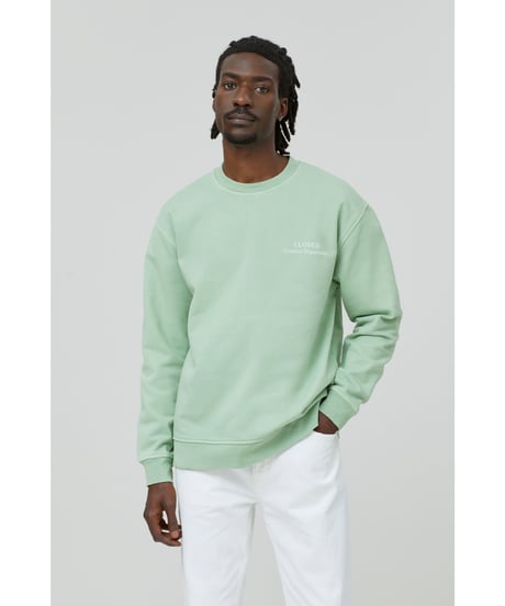 CLOSED Men's/ｵｰｶﾞﾆｯｸ・ﾋﾟｸﾞﾒﾝﾄ/Mint green