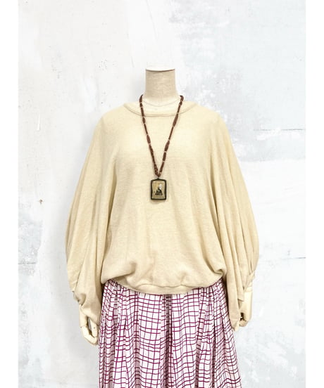nina des criquets/Luang Por Thuat(ルアンポートゥワッド)モチーフ・Cocoa/ネックレス 4SN-35