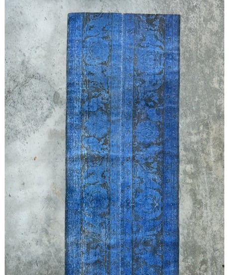 Turkish carpet Long /Antique/Blue