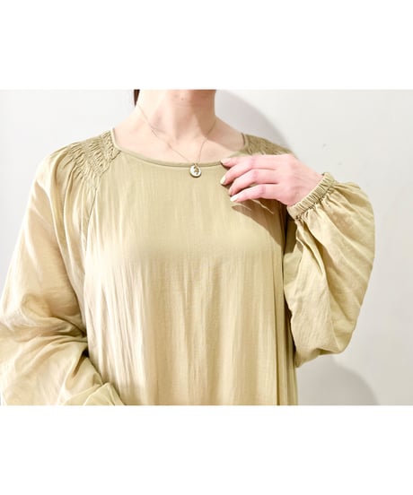 Mother of Pearl and Leaf ネックレス（シルバーチェーン）