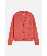 【残り僅か】CLOSED/ウール&コットンニットCardigan/Red