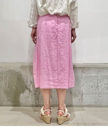 Lady'sリネンスカート(ローズ)/HannohWessel