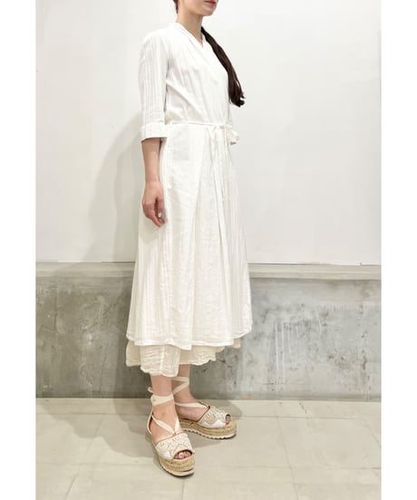 HannohWessel /Lady'sカシュクールドレス/ナチュラル