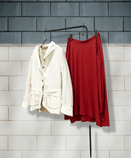 HannohWessel /Bio cottonジャケット/ホワイト