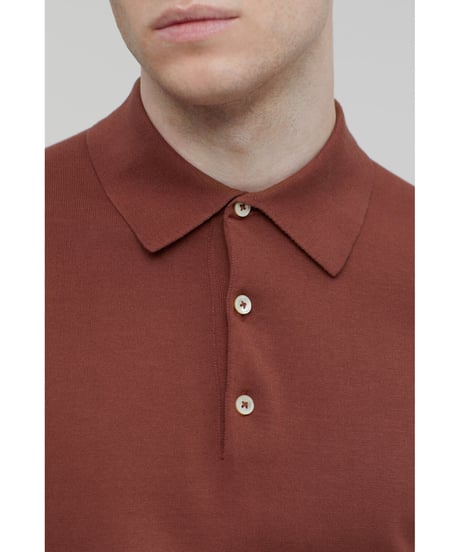 CLOSED Men's/ニットポロ・コットン100%/3カラー