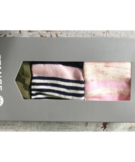 Stance キッズ女の子Socks / 2-4才用3足セット K15