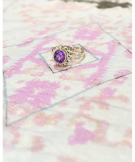 【残り僅か】Pink Tourmaline & 925 Star Silver/リング②