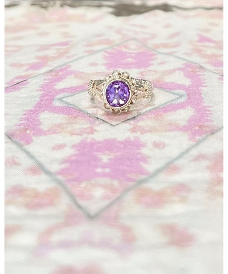 【残り僅か】Pink Tourmaline & 925 Star Silver/リング②
