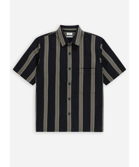 CLOSED Men's/コットン&リネンシャツ/Black  stripes
