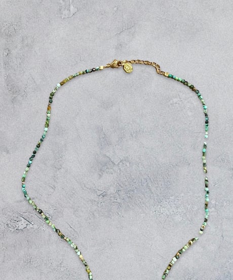 【残り僅か】nina des criquets/Amethyst & Moonstone Necklace 52527/アメジスト